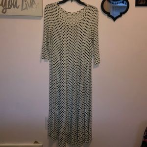 Polka Dot Swing Dress